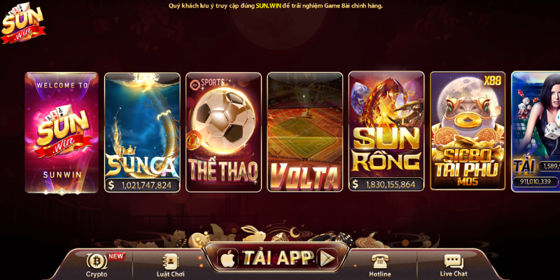 Kho game hội tụ nhiều trò chơi siêu phẩm ăn khách